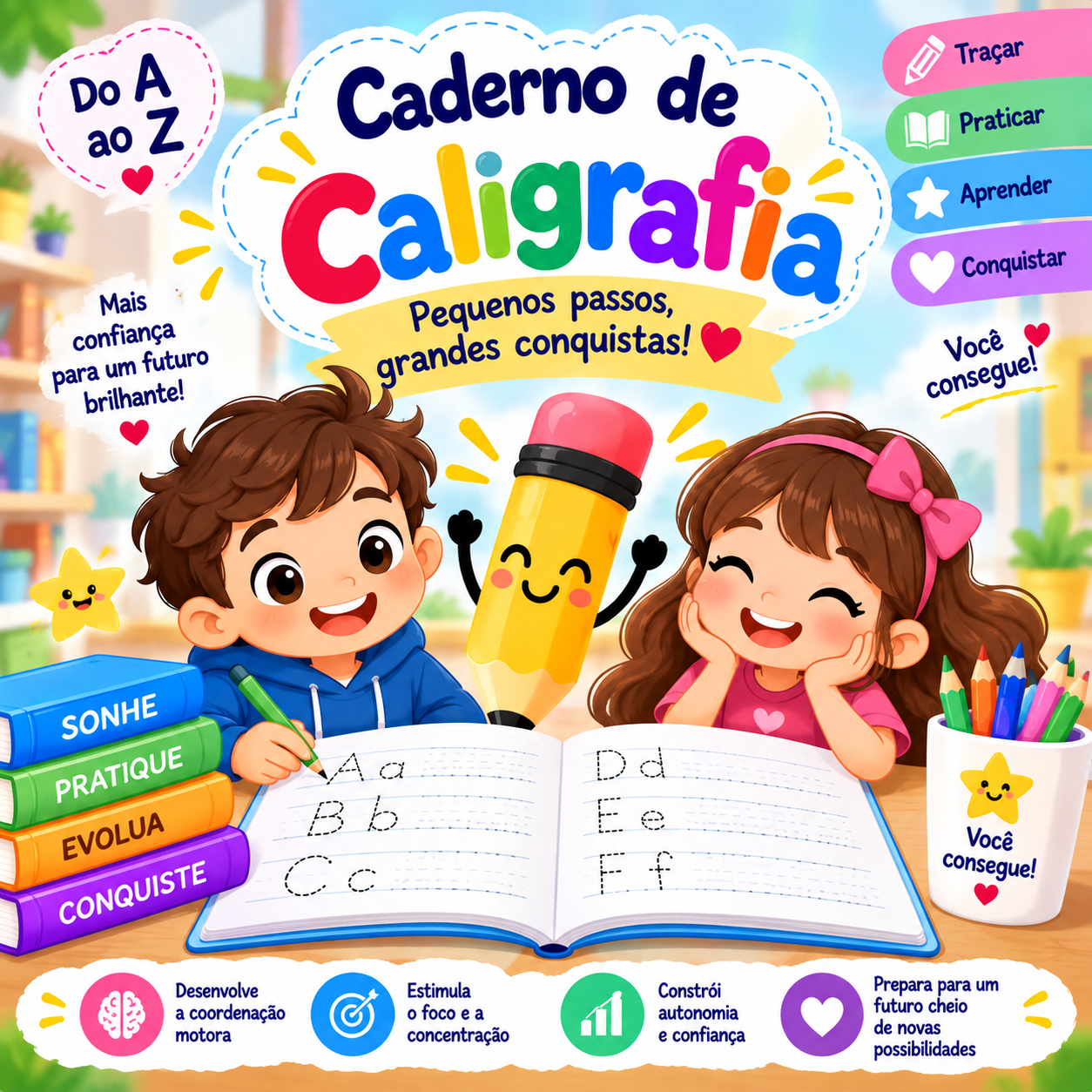 Capa do Caligrafia Volume 1