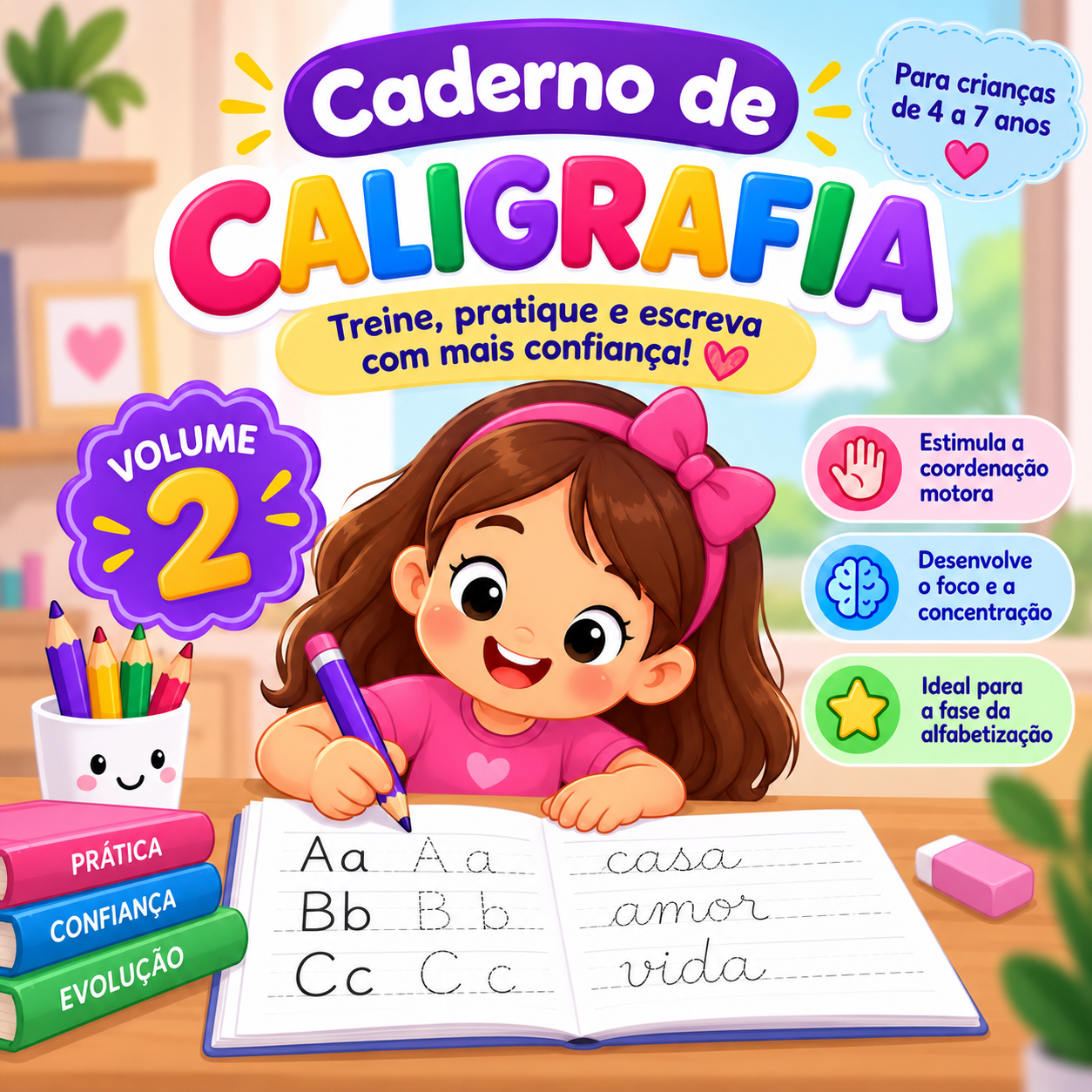 Capa do Caligrafia Volume 2